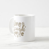 LEVEND LAUGH LOUTER KOFFIEMOK (Voorkant links)