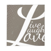 LEVEND LAUGH LOUTER NOTITIEBLOK (Voorkant)