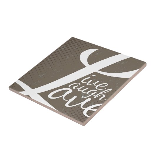 LEVEND LAUGH LOUTER TEGELTJE (Zijkant)