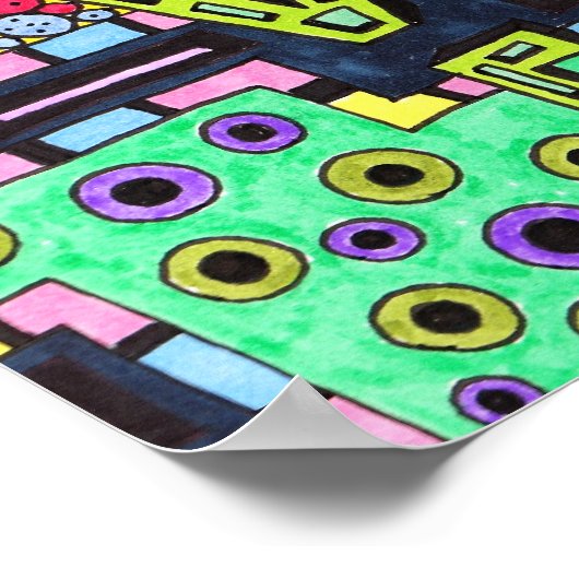 LEVEND LAUGH Poster (Hoek)