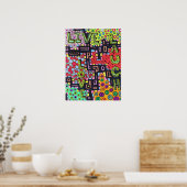 LEVEND LAUGH Poster (Keuken)