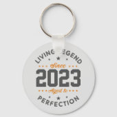 Levend Legend Klassiek Gepersonaliseerd Sleutelhanger (Achterkant)