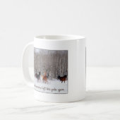 Levend leven...Alsof iemand de poort open heeft ge Koffiemok (Voorkant links)