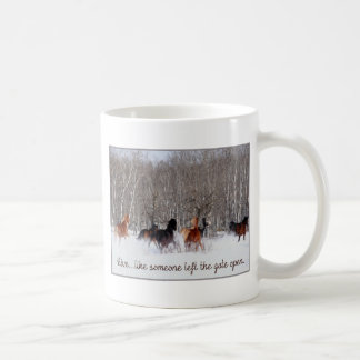 Levend leven...Alsof iemand de poort open heeft ge Koffiemok