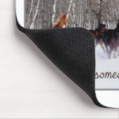 Levend leven...Alsof iemand de poort open heeft ge Muismat (Hoek)