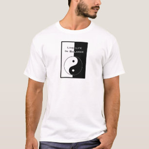 Levend leven in balans t-shirt