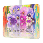 Levend leven in de luchtverfrisser van de bloem (Links)