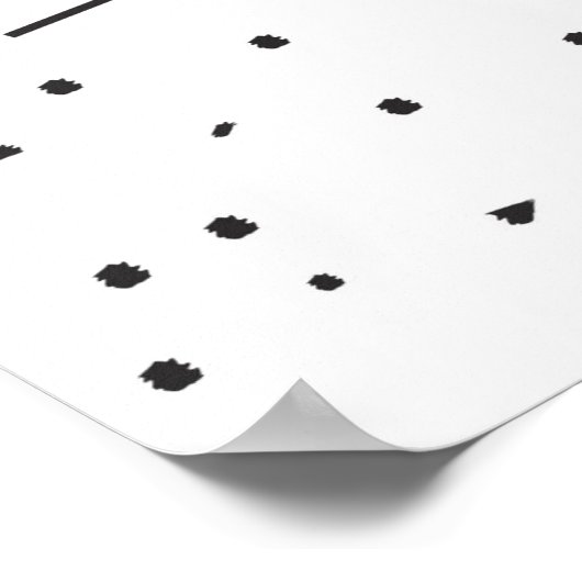 Levend leven in het Poster van de Meow Inspiration (Hoek)