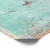 Levend leven in vol bloei poster (Hoek)