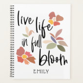 Levend leven in volledig Motivatie prijsopgave Planner (Voorkant)