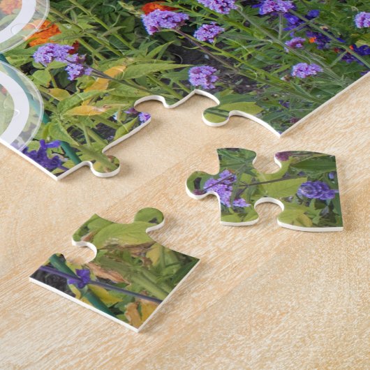 Levend leven in volwaardige bloem Wilde bloem Jigz Legpuzzel (Zijkant)