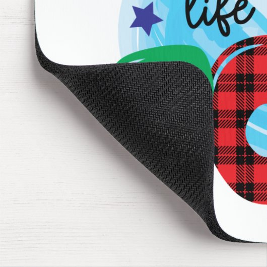 Levend leven met vreugde muismat (Hoek)