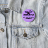 Levend leven_ ronde button 5,7 cm (In situ)