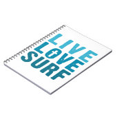 levend-liefde-surf notitieboek (Linkerzijde)