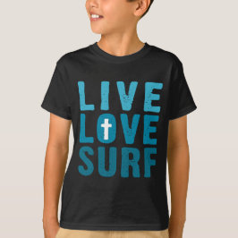 levend-liefde-surf t-shirt