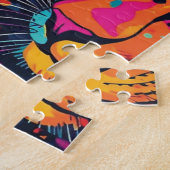 Levend Luipaardpatroon in de Jungle Legpuzzel (Zijkant)