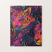 Levend Luipaardpatroon in de Jungle Legpuzzel (Verticaal)