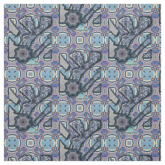Levend metaal nr. 2 stof (Swatch)