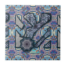 Levend metaal nr. 2 tegeltje