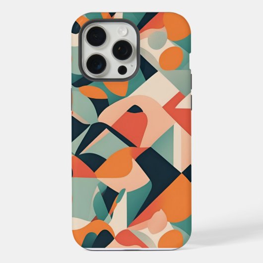 Levend Mozaïek iPhone Hoesje (Achterkant)
