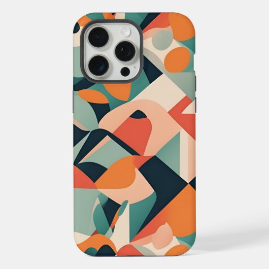 Levend Mozaïek iPhone Hoesje (Achterkant)
