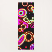 Levend Neon Lichtpatroon Yogamat (Achterkant)