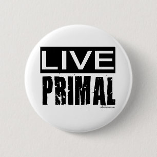 levend oervoer / paleo dieet ronde button 5,7 cm