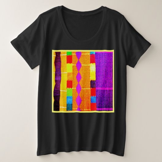 Levend Palet Harmonie Grote Maat T-shirt (Design voorkant)