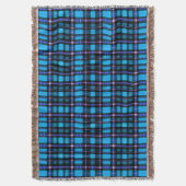 Levend Plaid Tartan Patroon Stof Deken (Voorkant Verticaal)