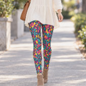 Levend Retro Luipaardprint Leggings