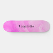 Levend Roze Persoonlijk Skateboard (Horizontaal)