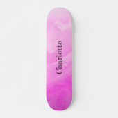 Levend Roze Persoonlijk Skateboard (Voorkant)