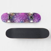 Levend Spetterend Patroon Skateboard (Horizontaal)