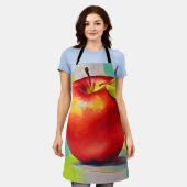 Levend Stilleven met Appel Schort (Gedragen)