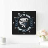 Levend tot Vis, Vissen om te leven Vierkante Klok (Huis)