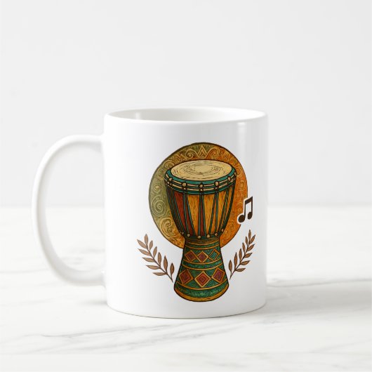 Levend Tribale Ritme Koffiemok (Links)