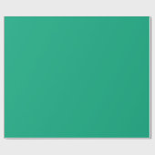 Levend Turkoois Cadeaupapier (Vlak)