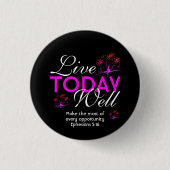 LEVEND VANDAAG Motivatie scripts Eph 5:16 Ronde Button 3,2 Cm (Voorkant)
