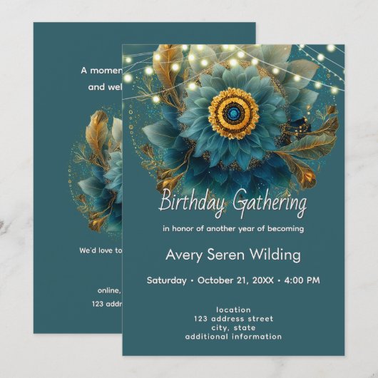 Levend Veld | Mandala Kaart (Voorkant / Achterkant)