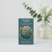Levend Veld | Mandala Visitekaartje (Staand voorkant)