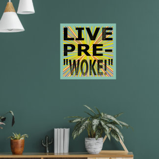 LEVEND VOOR-"WAKE!" POSTER
