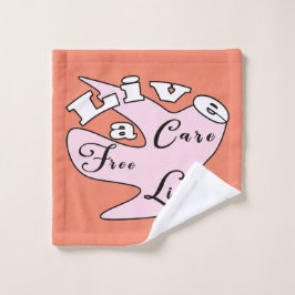 Levend wasdoek zonder zorg washandje