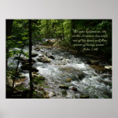 Levend water II-poster Poster (Voorkant)