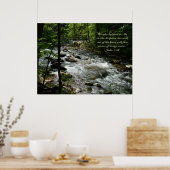 Levend water II-poster Poster (Keuken)