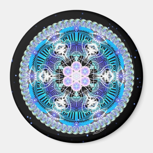 Levend water magneet (Voorkant)