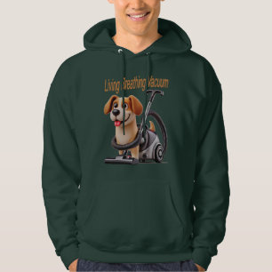 Levende Ademende Stofzuiger Hond Hoodie
