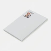 Levende Ademende Stofzuiger Hond Post-it® Notes (Schuin)