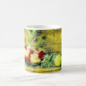 Levende appels in Bowl Rustic Koffiemok (Center)