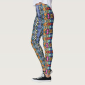 Levende benen: unieke leggings met patronen in ove (Links)