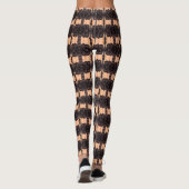 Levende benen: unieke leggings met patronen in ove (Achterkant)
